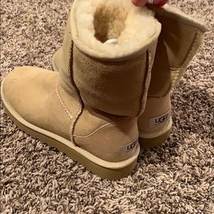 Sand colored ugg boots